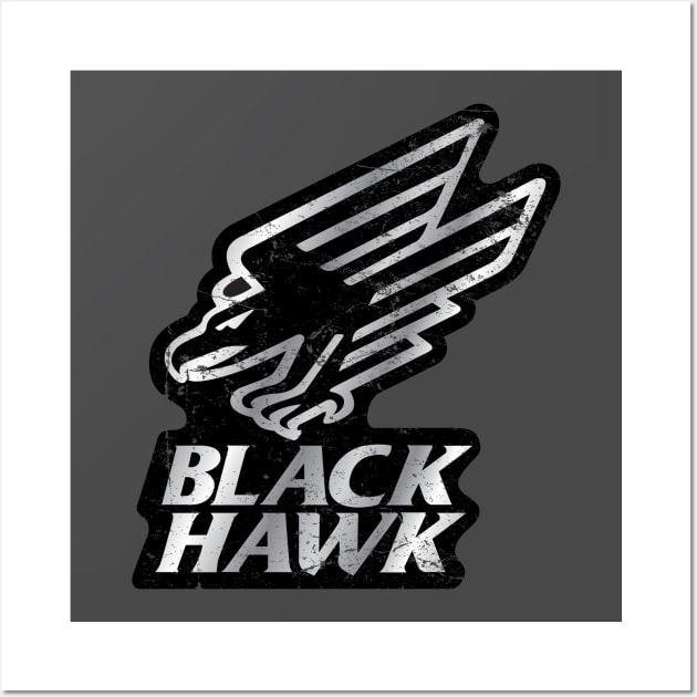 Blackhawk Wall Art by MindsparkCreative